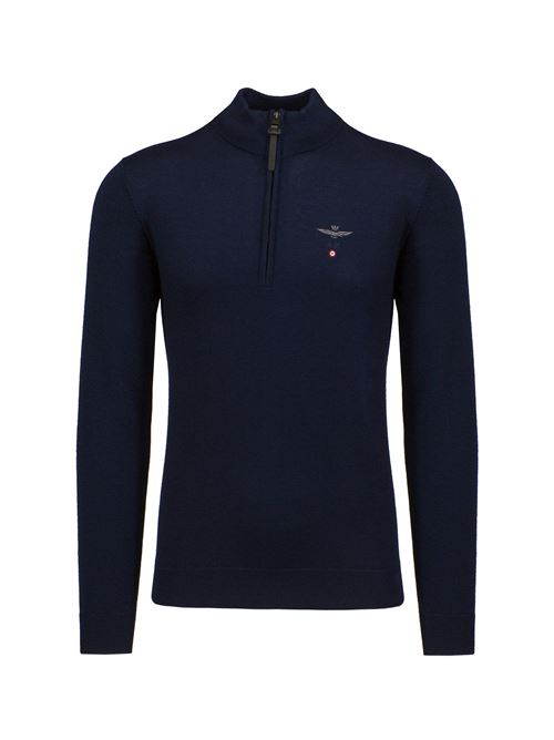 maglia f zip AERONAUTICA MILITARE | MA1390L41508363